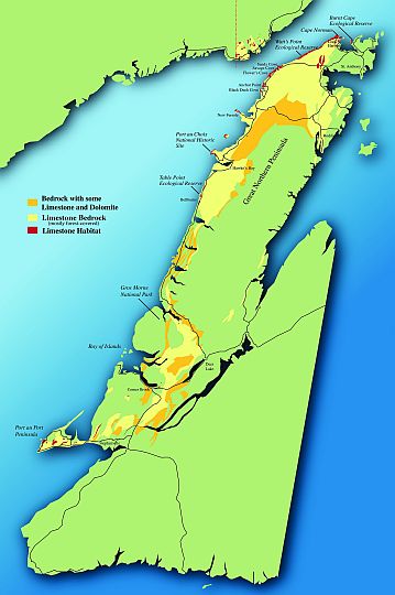 Limestone Barrens sites on the Great Northern Peninisula of 
Newfoundland