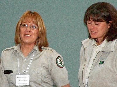 Elizabeth Smith and Wavey Greenham